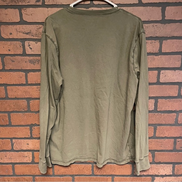 American Eagle Green Long Sleeve T Shirt Size Large - Picture 3 of 4